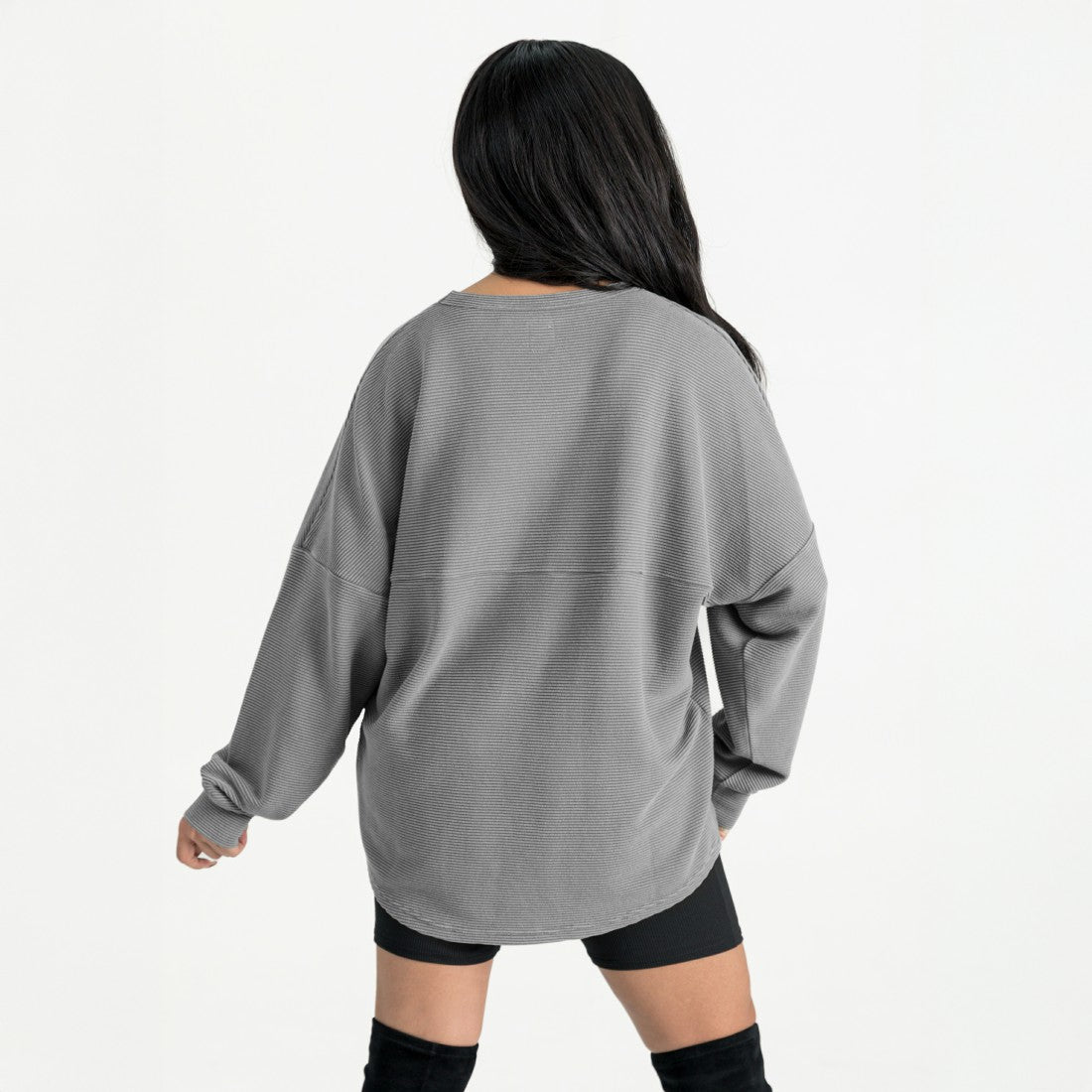 Gameday Couture Women's Oversized Sweet Victory Corded Sweatshirt - Houston Texans