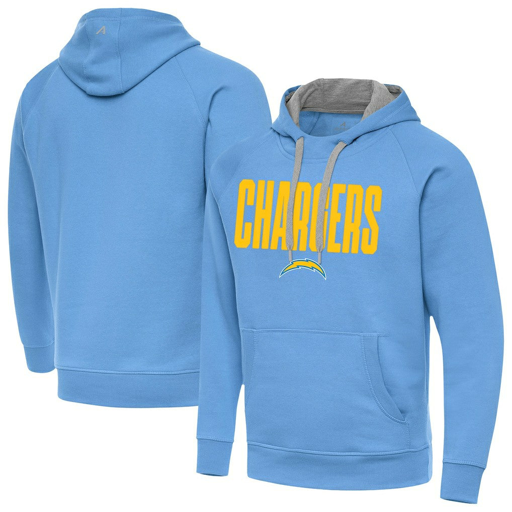 Antigua Victory Hoodie - Los Angeles Chargers