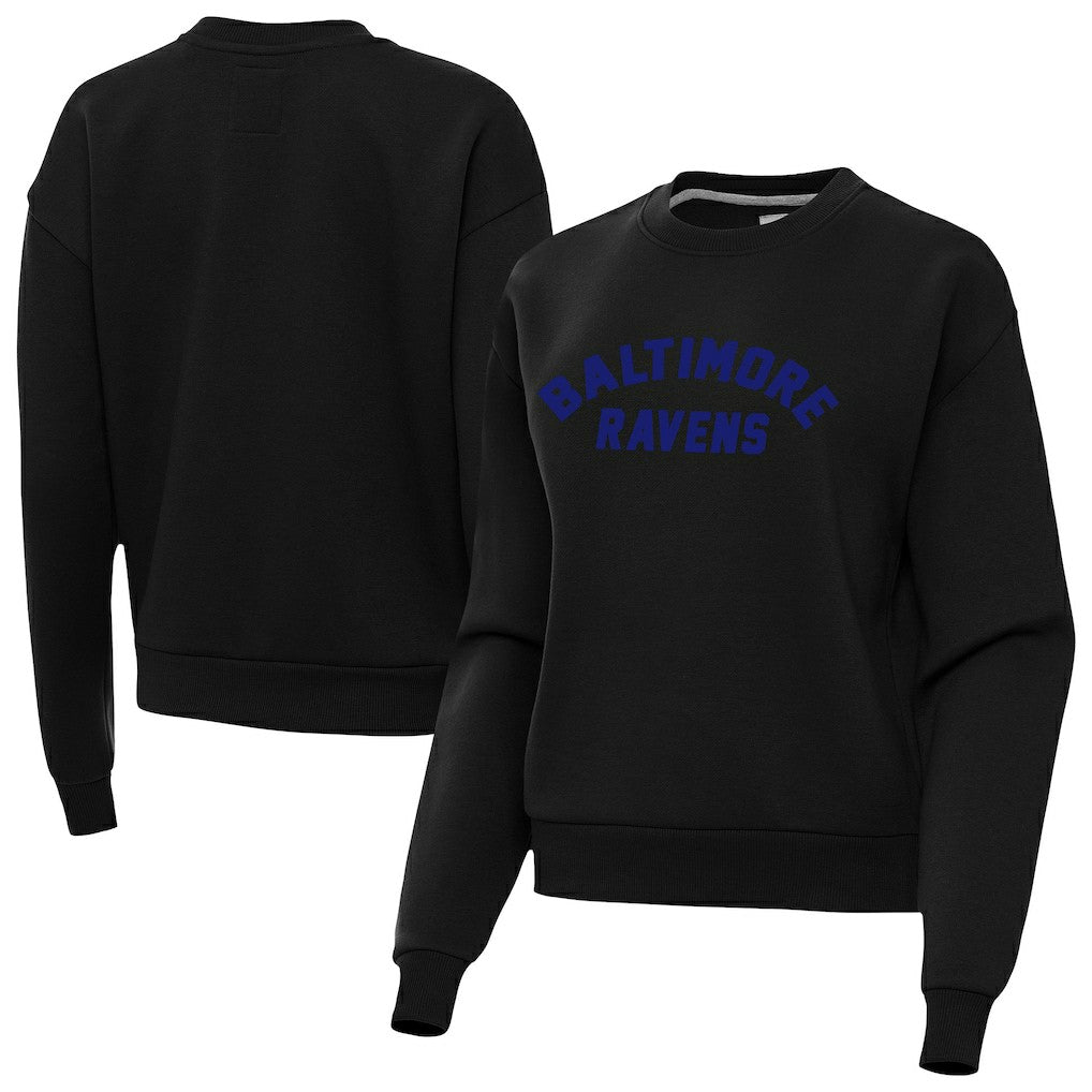 Antigua Women's Victory Sweatshirt - Baltimore Ravens