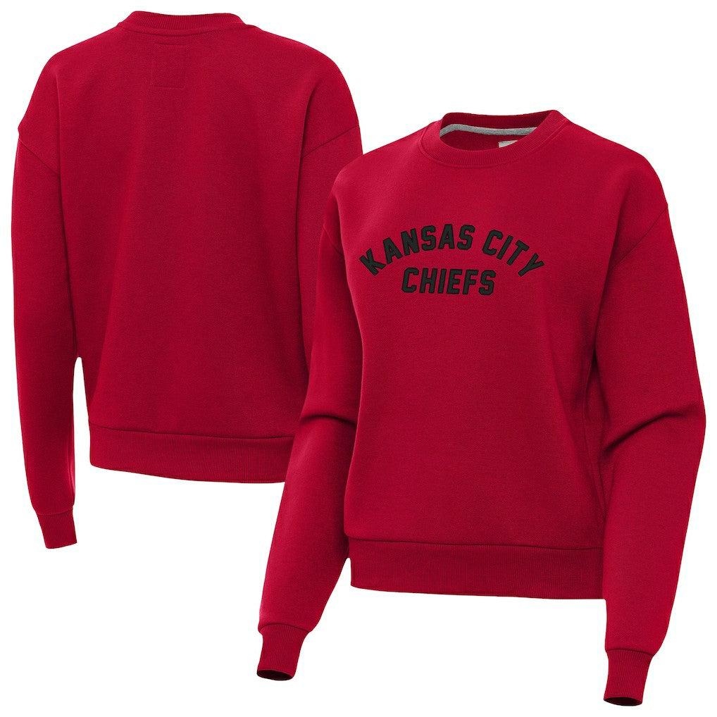 Antigua Women's Victory Sweatshirt - Kansas City Chiefs
