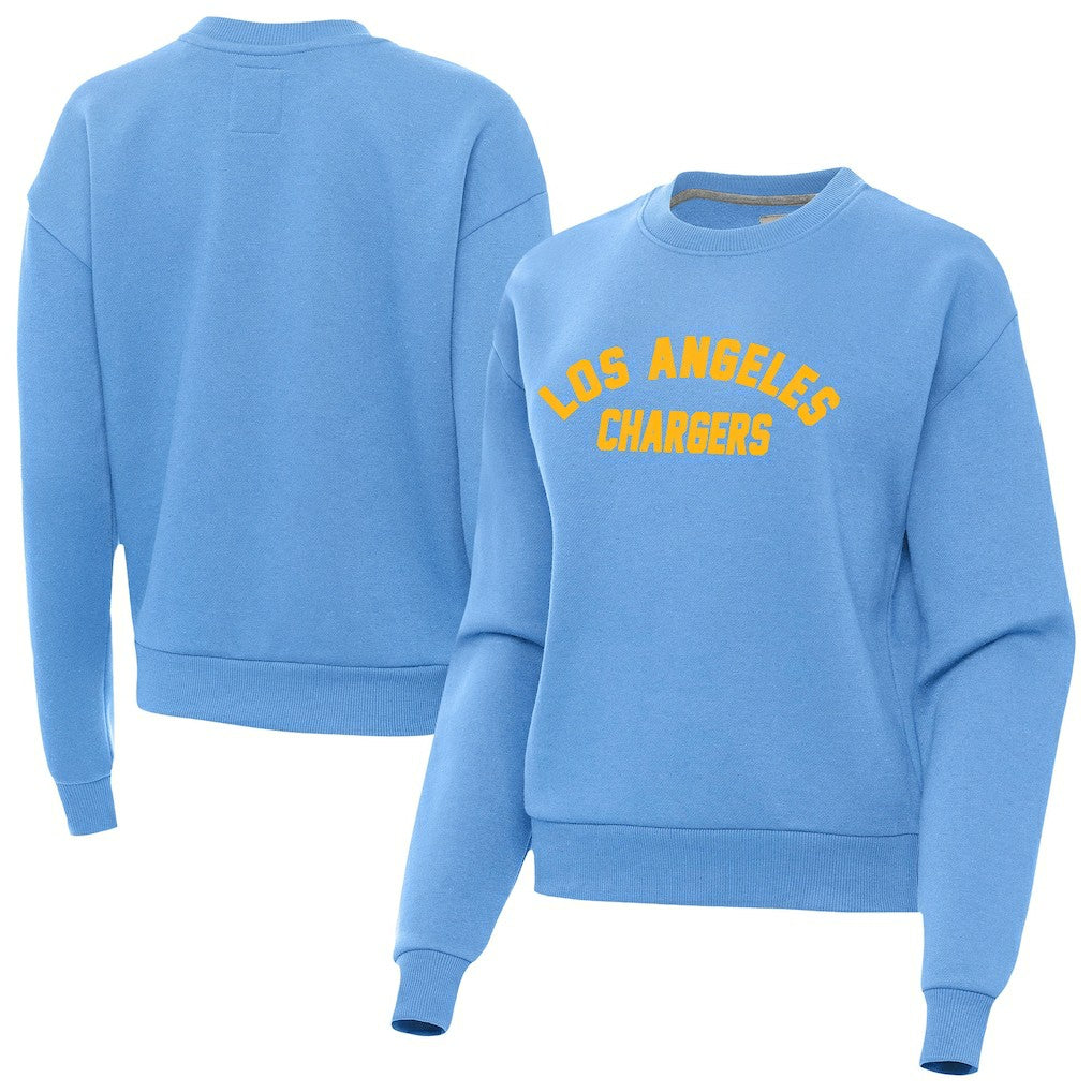 Antigua Women's Victory Sweatshirt - Los Angeles Chargers