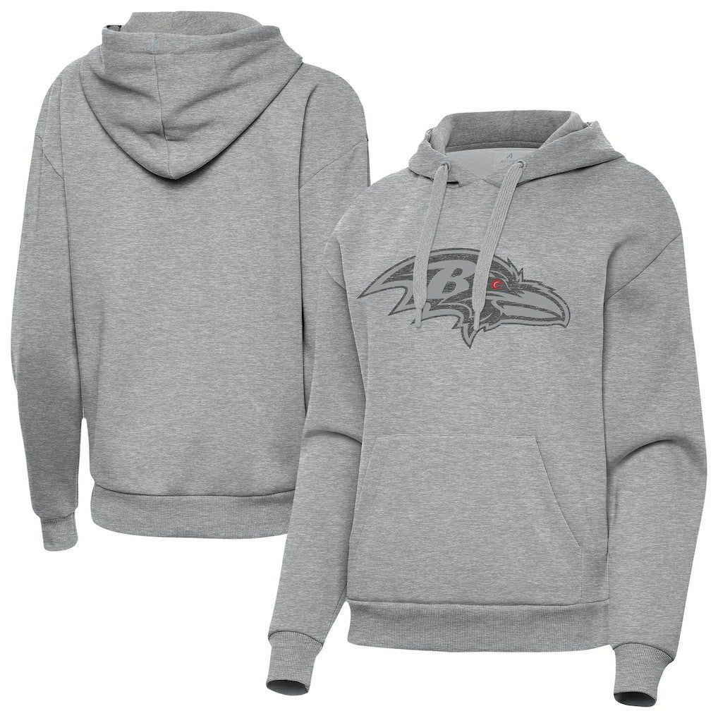 Antigua Women's Victory Hoodie - Baltimore Ravens
