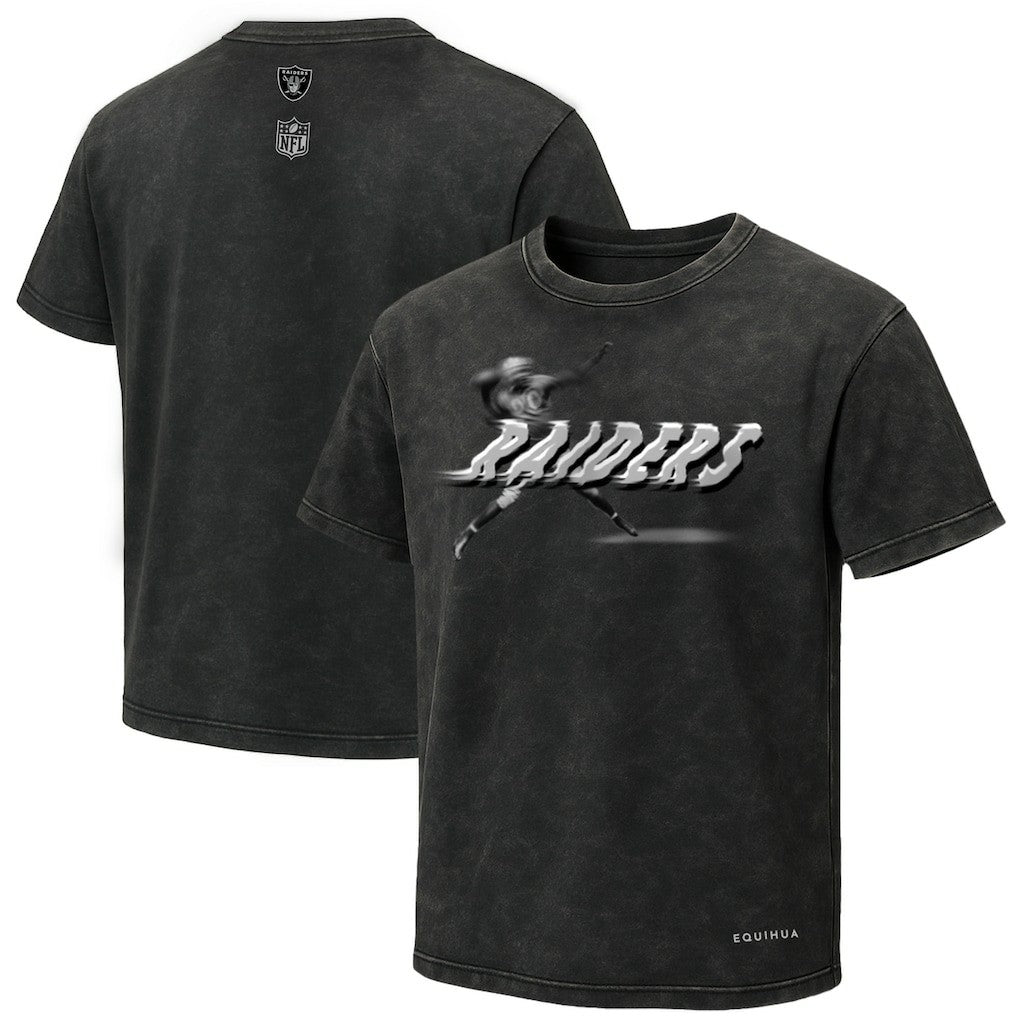 EQUIHUA Retro T-Shirt - Las Vegas Raiders