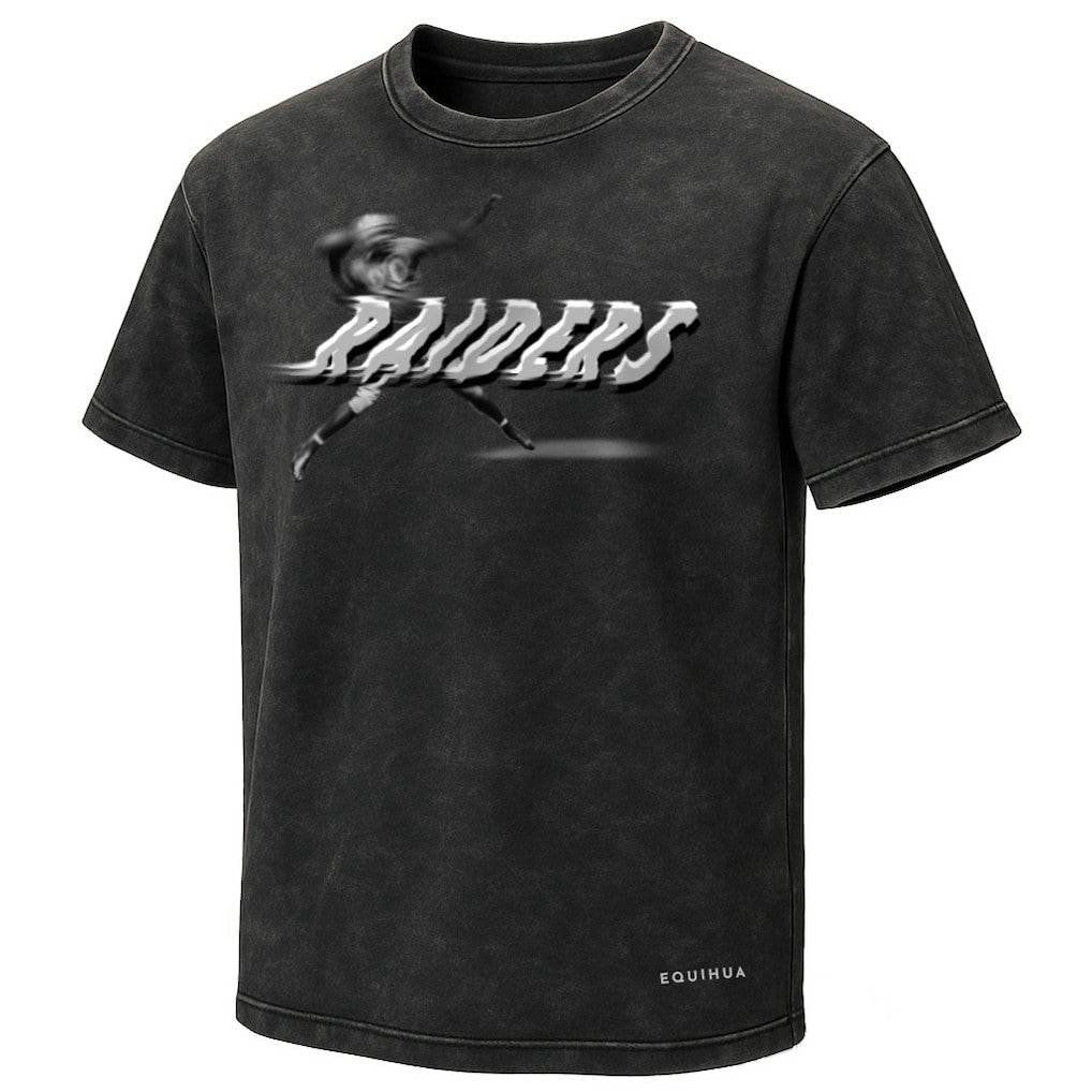 EQUIHUA Retro T-Shirt - Las Vegas Raiders