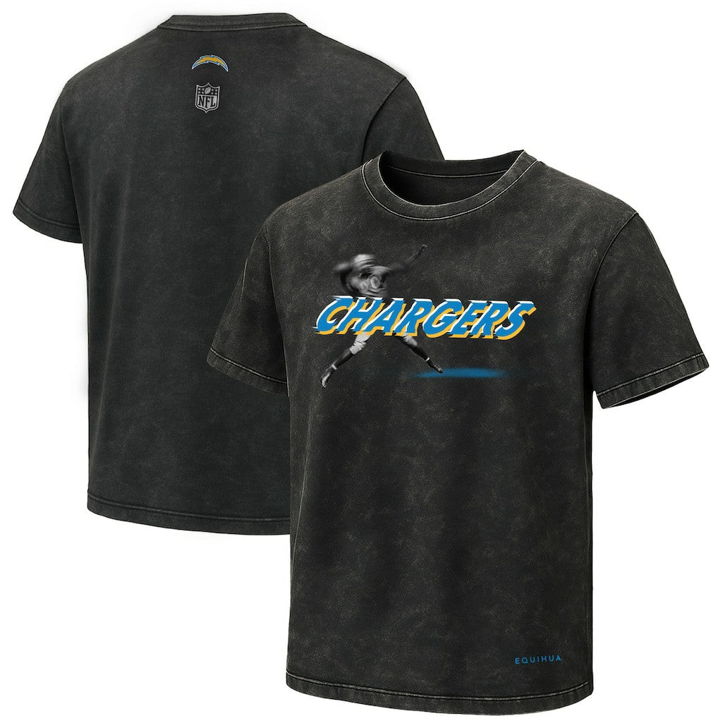 EQUIHUA Retro T-Shirt - Los Angeles Chargers