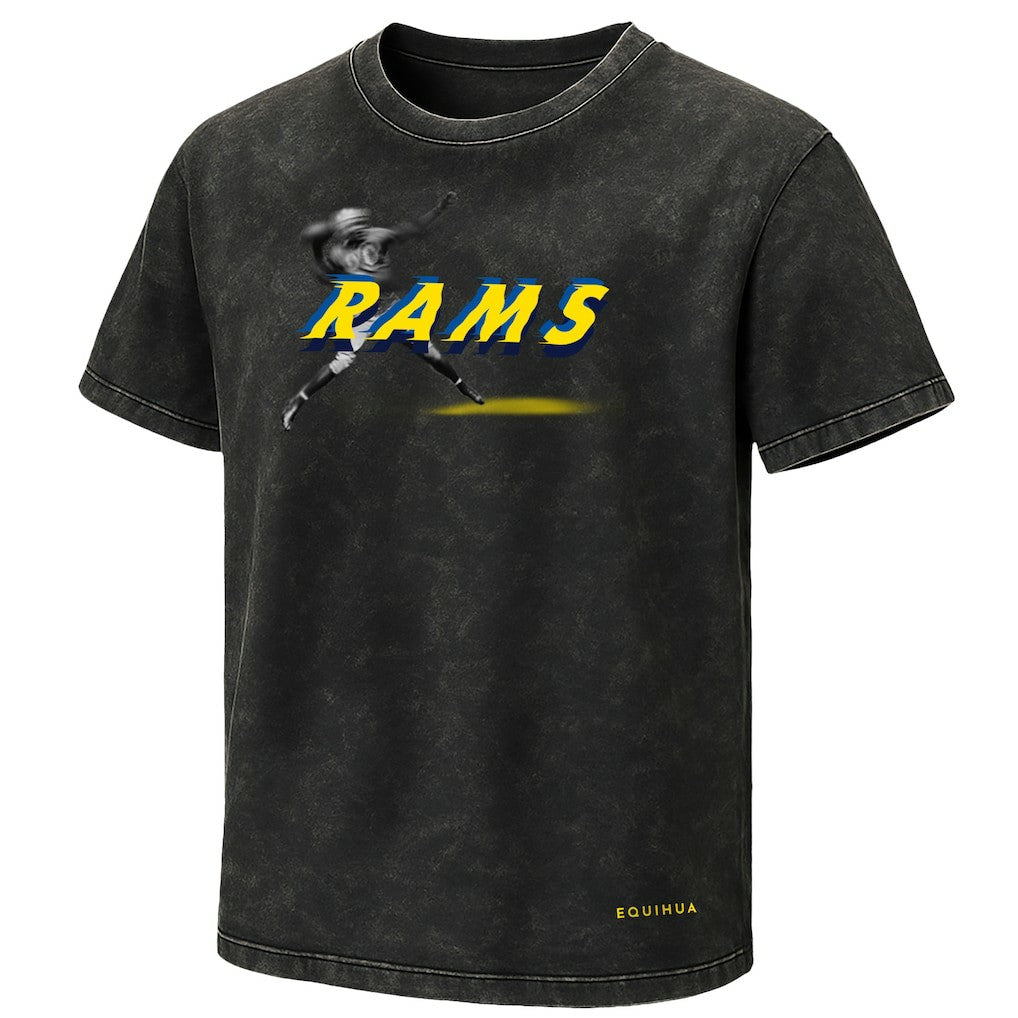 EQUIHUA Retro T-Shirt - Los Angeles Rams