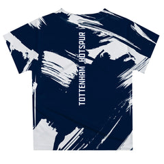 Tottenham Hotspur Vive La Fete Youth Paint Brush T-Shirt -  Navy