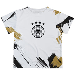 Germany National Team Vive La Fete Youth Paint Brush T-Shirt -  White
