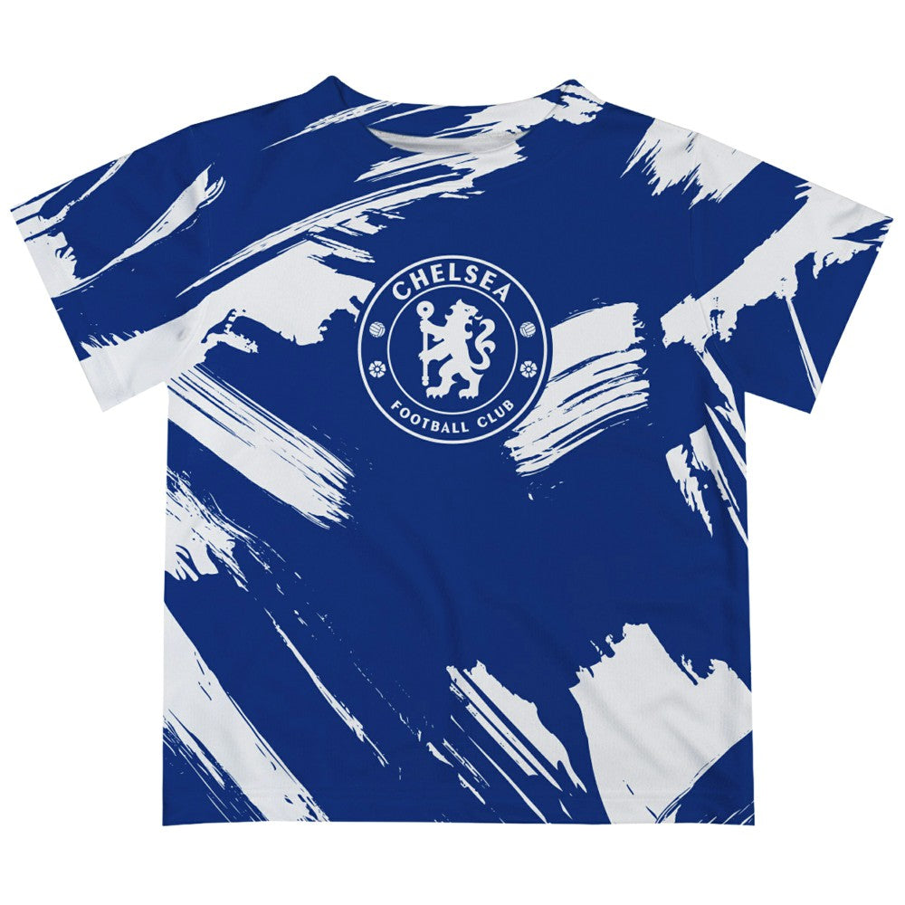 Chelsea Vive La Fete Youth Paint Brush T-Shirt -  Blue