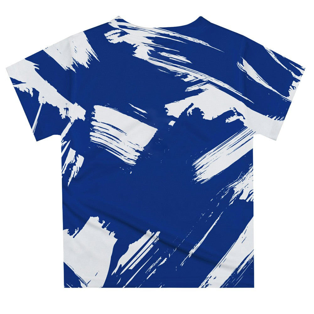 Chelsea Vive La Fete Youth Paint Brush T-Shirt -  Blue