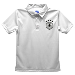 Germany National Team Vive La Fete Youth Solid Polo -  White