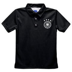 Germany National Team Vive La Fete Youth Solid Polo -  Black