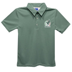 Mexico National Team Vive La Fete Youth Pencil Stripe Polo -  Green