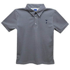 Tottenham Hotspur Vive La Fete Youth Pencil Stripe Polo -  Navy