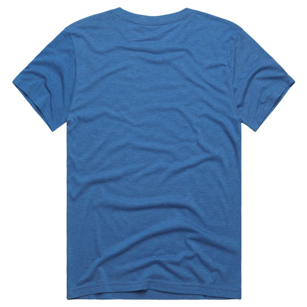 Barry Sanders  Homage Unisex Retired Player Classic Caricature Tri-Blend T-Shirt - Detroit Lions