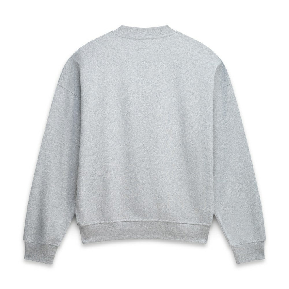 NHL Heather Gray Minnesota Wild Mitchell & Ness Women's Hockey Night Sweatshirt