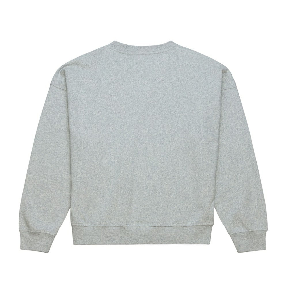 NHL Heather Gray Nashville Predators Mitchell & Ness Women's Hockey Night Sweatshirt