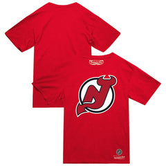 NHL Red New Jersey Devils Mitchell & Ness Heritage T-Shirt
