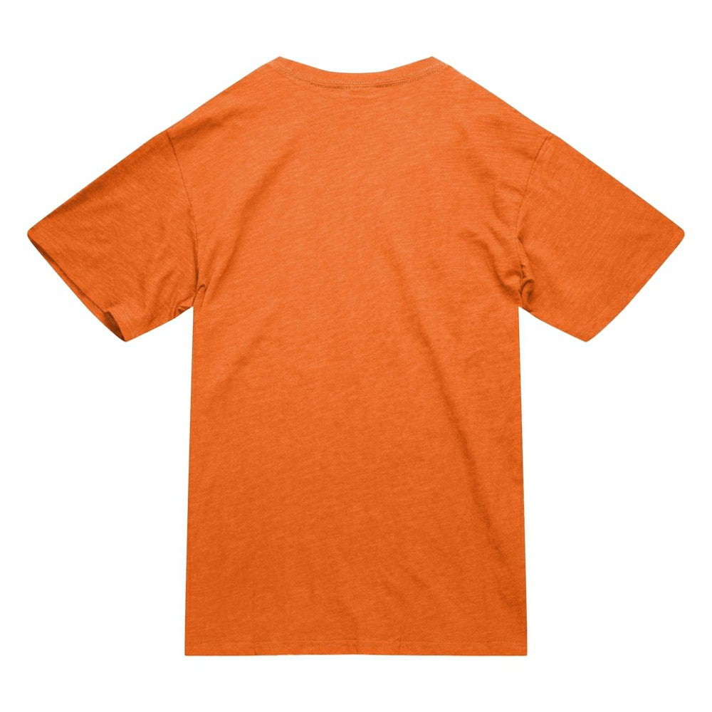 NHL Orange Anaheim Ducks Mitchell & Ness Heritage T-Shirt
