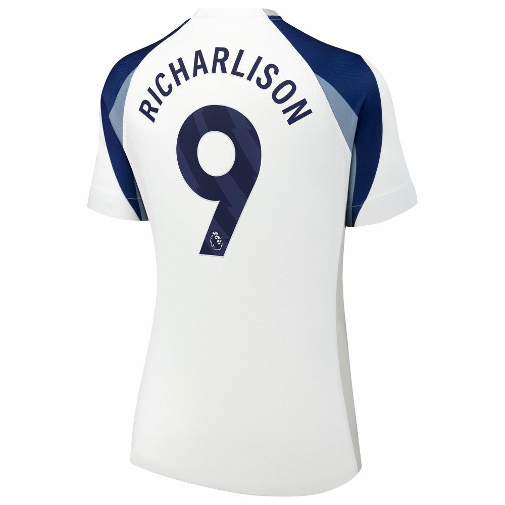 Richarlison Tottenham Hotspur Women's 2025/26 Home Replica Player Jersey - Nike White