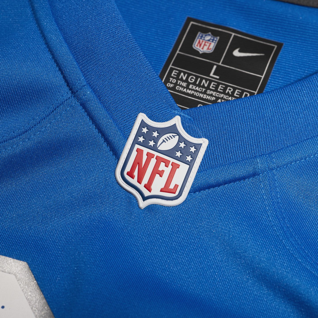 Gunnar Oakes  Team Game Jersey - Detroit Lions