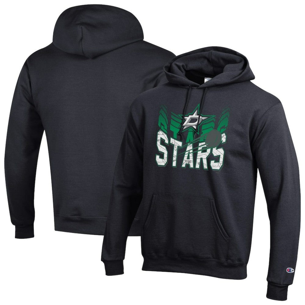 NHL Black Dallas Stars Champion Powerblend Hoodie