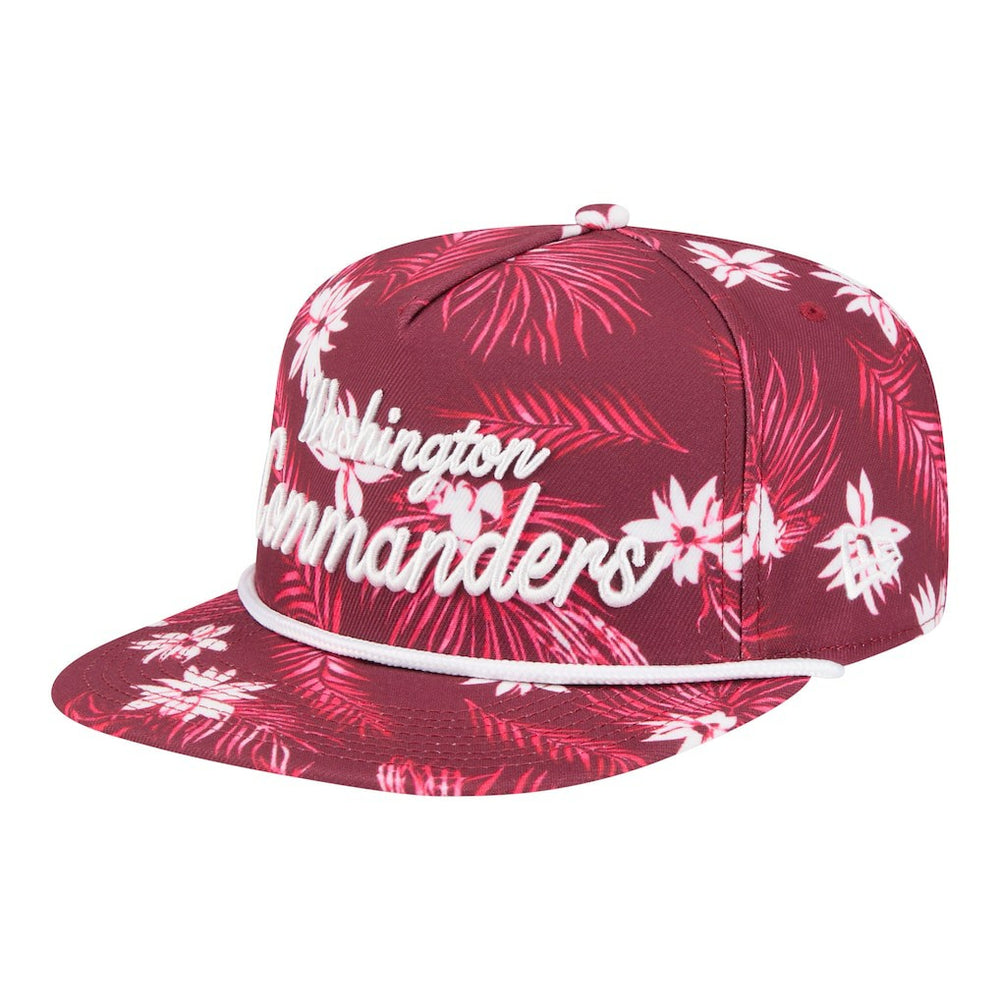 Palm Print A-Frame 9FIFTY Snapback Hat - Washington Commanders