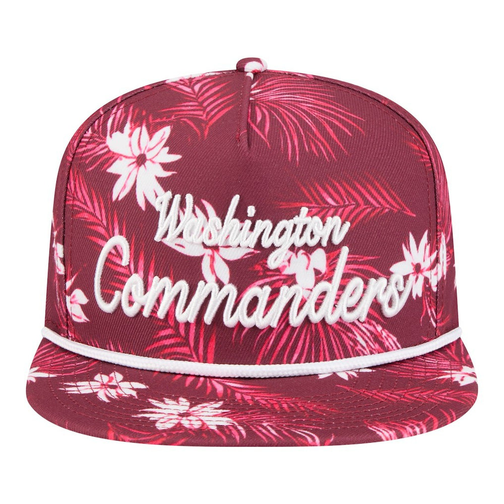 Palm Print A-Frame 9FIFTY Snapback Hat - Washington Commanders