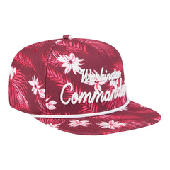 Palm Print A-Frame 9FIFTY Snapback Hat - Washington Commanders