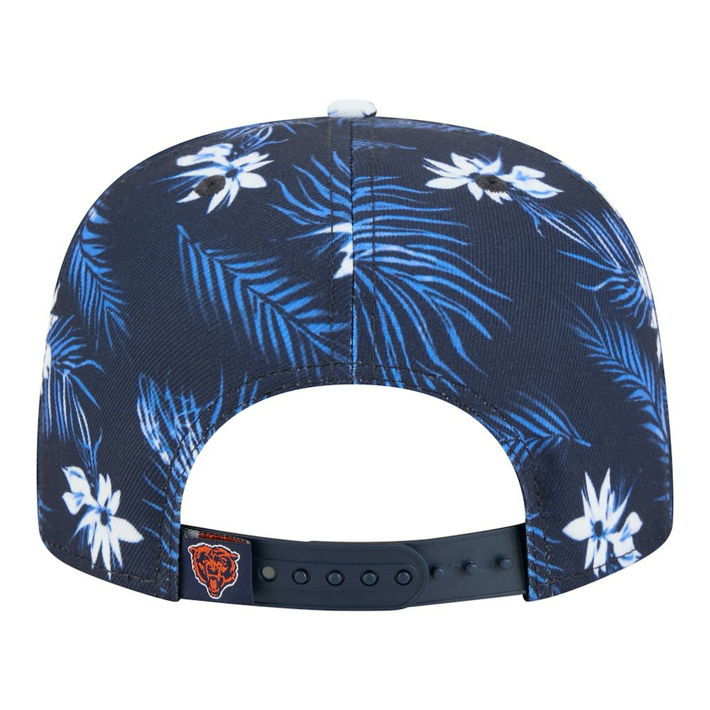 Palm Print A-Frame 9FIFTY Snapback Hat - Chicago Bears