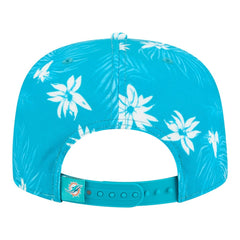 Palm Print A-Frame 9FIFTY Snapback Hat - Miami Dolphins