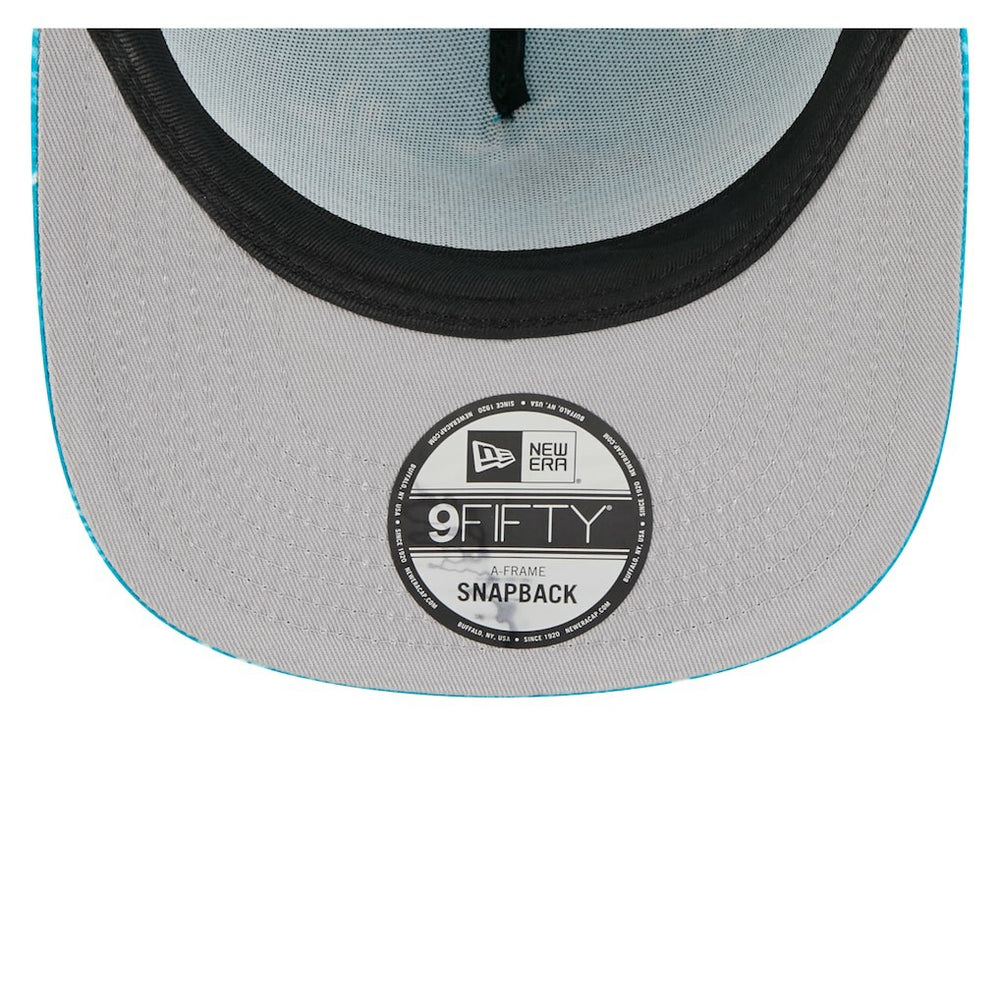 Palm Print A-Frame 9FIFTY Snapback Hat - Miami Dolphins