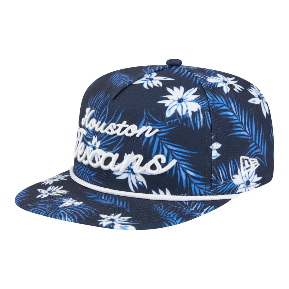 Palm Print A-Frame 9FIFTY Snapback Hat - Houston Texans