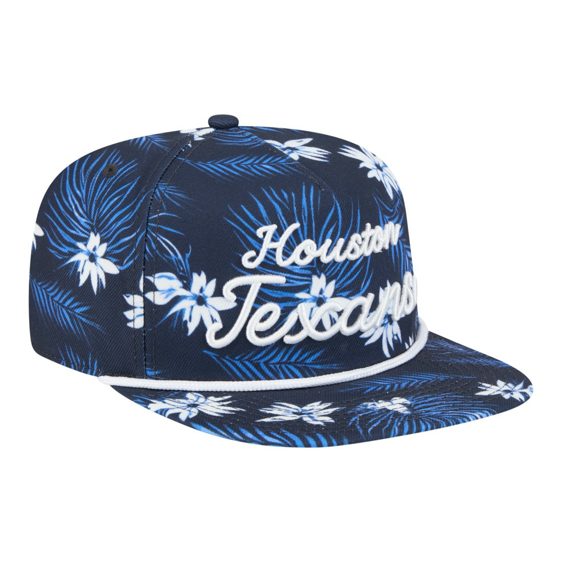 Palm Print A-Frame 9FIFTY Snapback Hat - Houston Texans