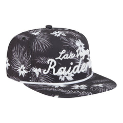 Palm Print A-Frame 9FIFTY Snapback Hat - Las Vegas Raiders