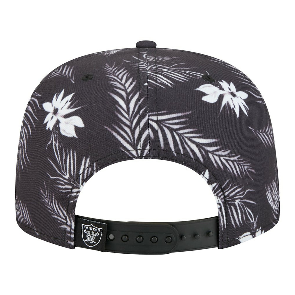 Palm Print A-Frame 9FIFTY Snapback Hat - Las Vegas Raiders