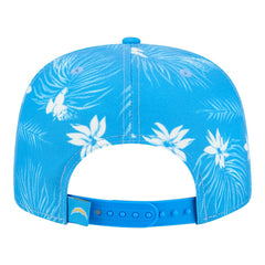 Palm Print A-Frame 9FIFTY Snapback Hat - Los Angeles Chargers