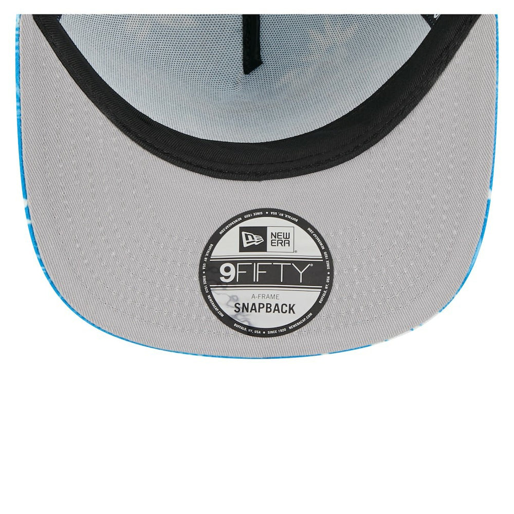 Palm Print A-Frame 9FIFTY Snapback Hat - Los Angeles Chargers