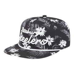 Palm Print A-Frame 9FIFTY Snapback Hat - Pittsburgh Steelers
