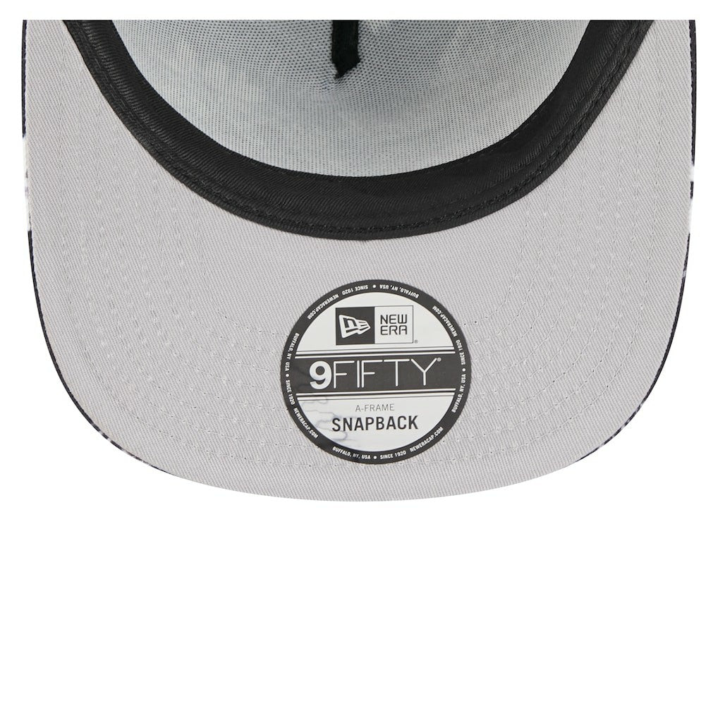 Palm Print A-Frame 9FIFTY Snapback Hat - Pittsburgh Steelers
