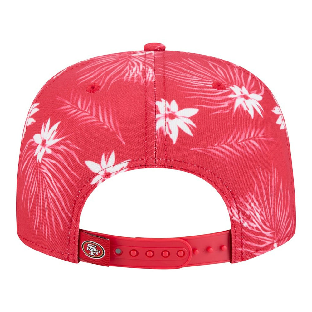 Palm Print A-Frame 9FIFTY Snapback Hat - San Francisco 49ers