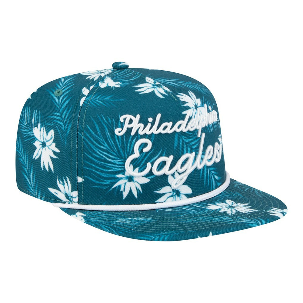 Palm Print A-Frame 9FIFTY Snapback Hat - Philadelphia Eagles