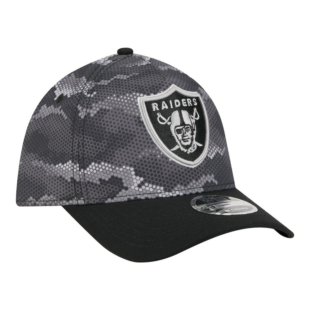 Camo A-Frame 39THIRTY Flex Hat - Las Vegas Raiders