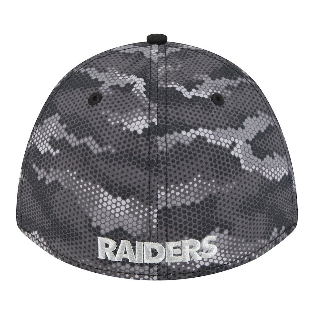 Camo A-Frame 39THIRTY Flex Hat - Las Vegas Raiders