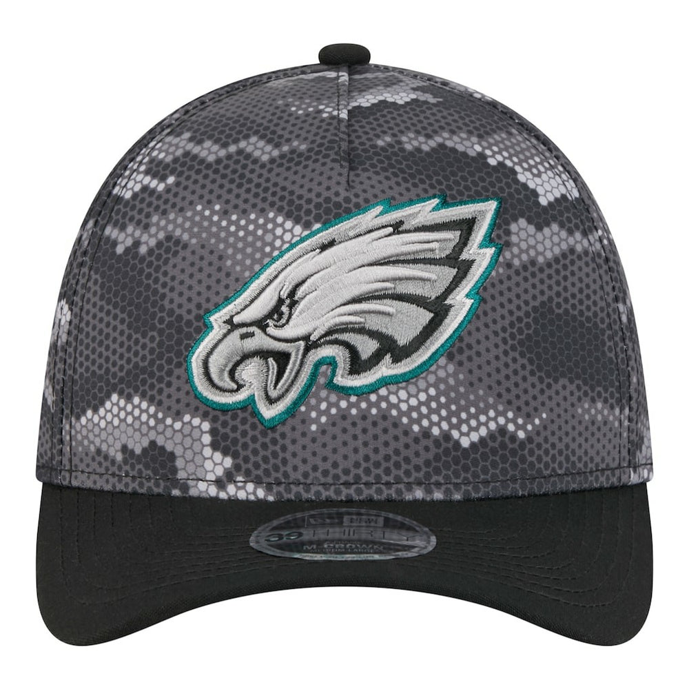 Camo A-Frame 39THIRTY Flex Hat - Philadelphia Eagles