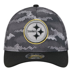 Camo A-Frame 39THIRTY Flex Hat - Pittsburgh Steelers
