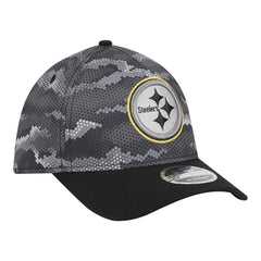 Camo A-Frame 39THIRTY Flex Hat - Pittsburgh Steelers