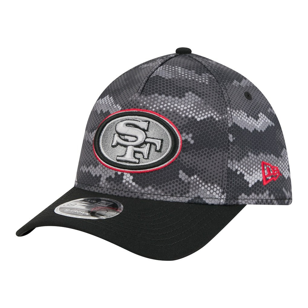 Camo A-Frame 39THIRTY Flex Hat - San Francisco 49ers