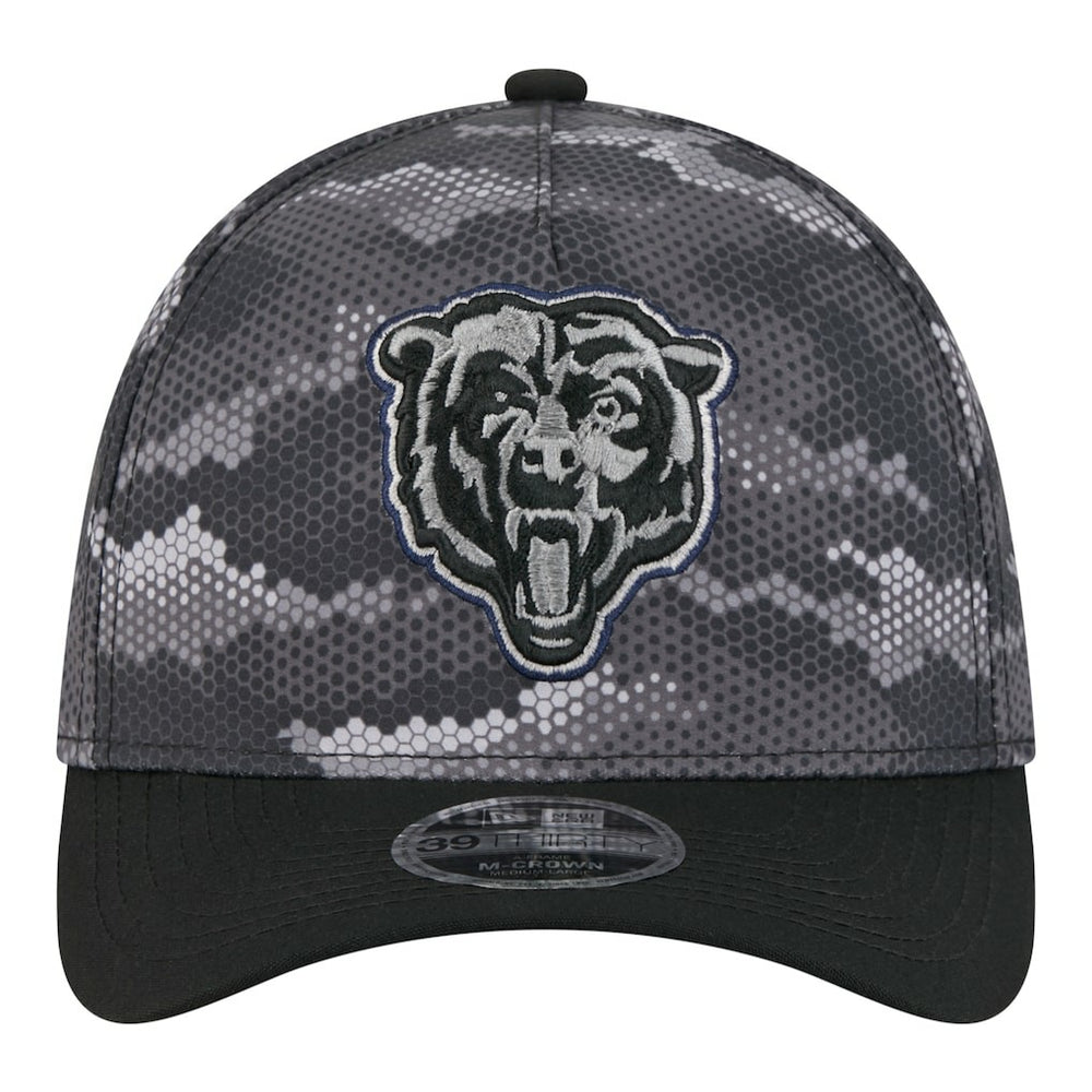 Camo A-Frame 39THIRTY Flex Hat - Chicago Bears