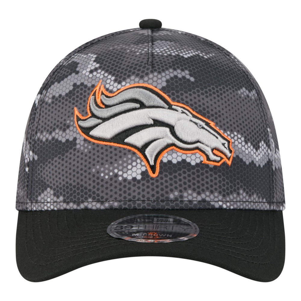 Camo A-Frame 39THIRTY Flex Hat - Denver Broncos